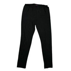 Iz Byer Girl Black Leggings L (14) 92% Polyester 8% Spandex Stretchy Comfortable